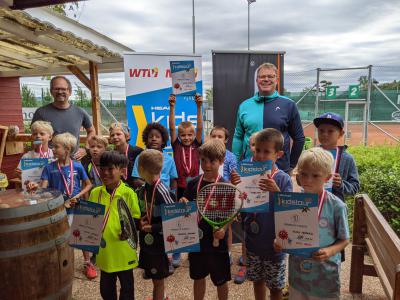 Talente präsentieren sich bei HEAD Kids Tour Mini beim FTC Tulln